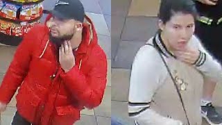 VIDEO: looking for suspects caught on camera installing ATM card skimmer