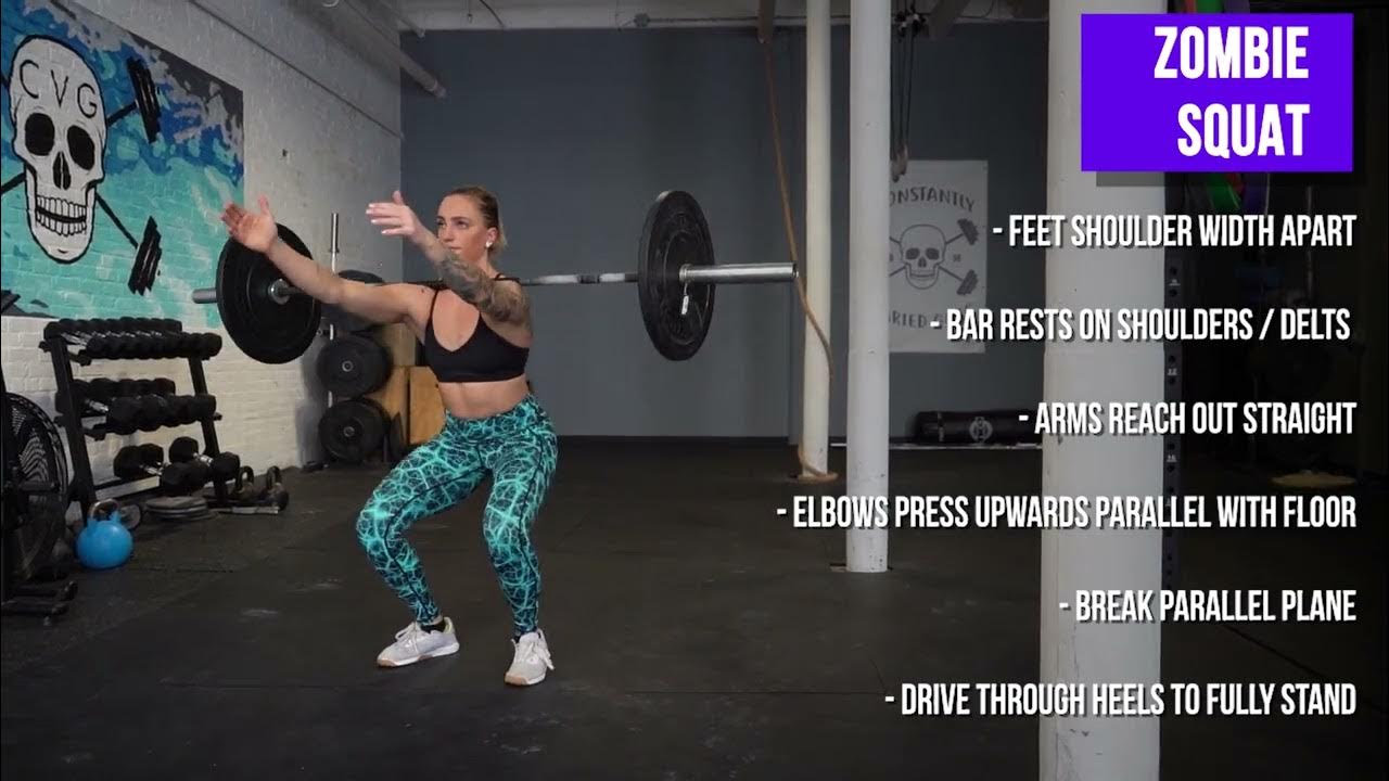 TTSL Daily Movement How To Do a Zombie Squat YouTube