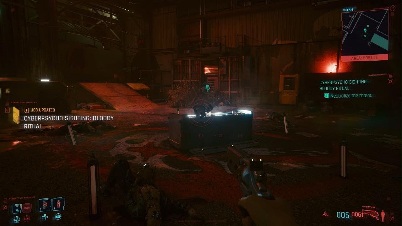 Cyberpunk 2077: Cyberpsycho Sighting - Bloody Ritual - YouTube
