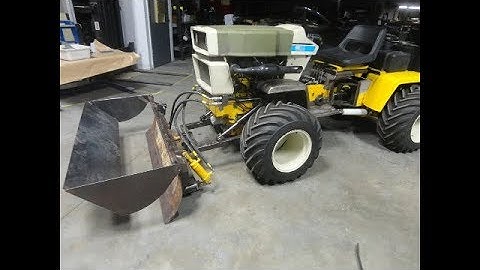 Installing Hydraulic pump 4wd Cub Cadet part 3