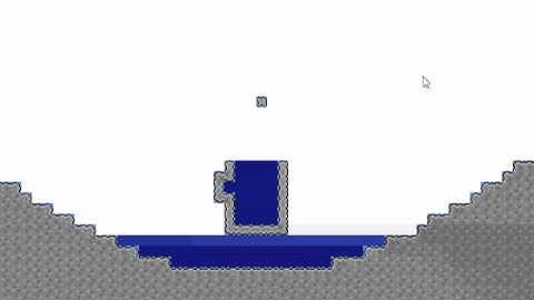 Fluid Test 2 in Terraria Clone in XNA 4