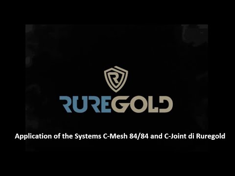 Application of the Systems C-Mesh 84/84 and C-Joint di Ruregold