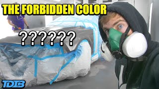 Painting The RAREST Ford Color in The World! (The "Illegal" Paint Code)