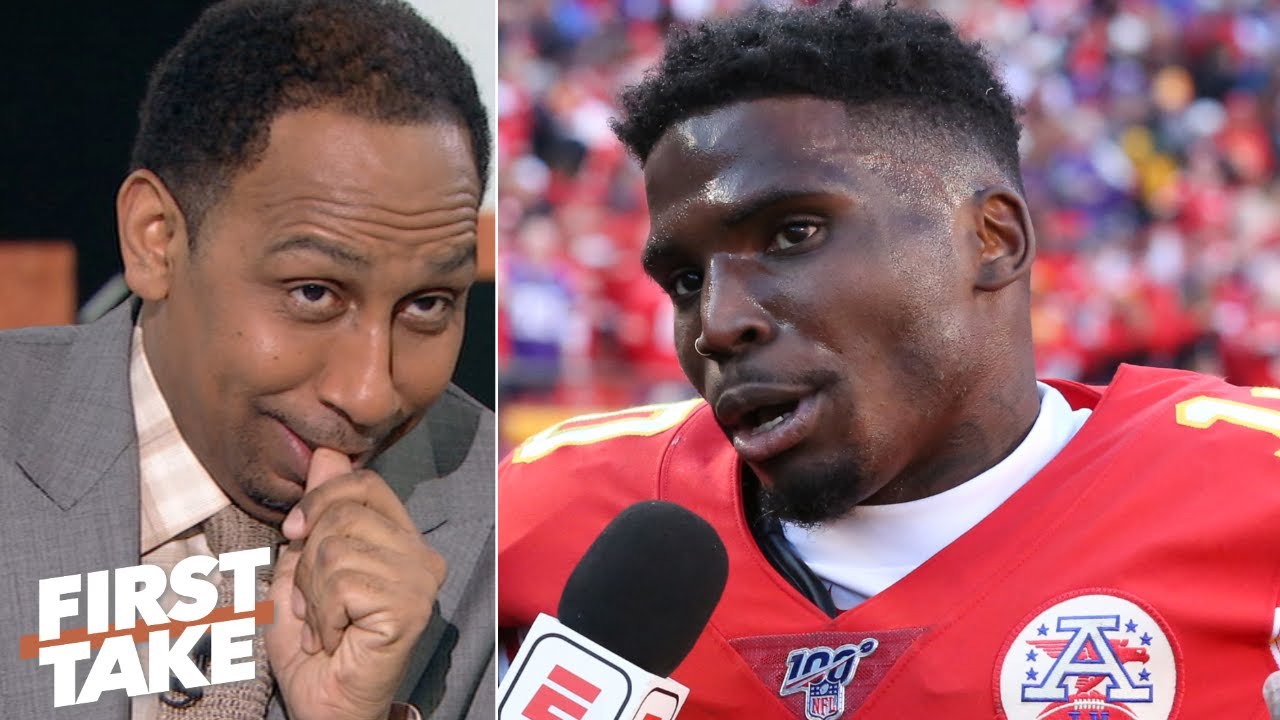 Stephen A. responds to Tyreek Hill’s trash-talk | First Take