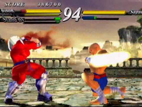 Street Fighter EX 3 (PlayStation 2) Original Mode as M. Bison - YouTube