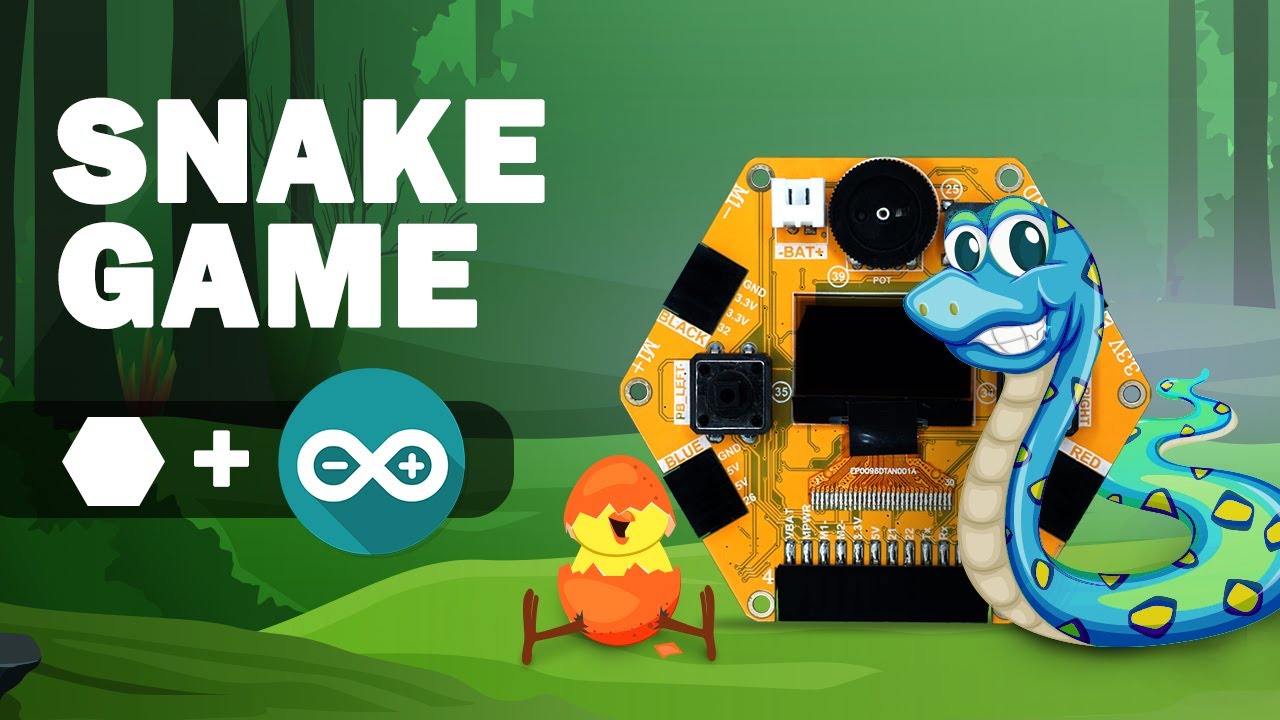 Snake Game from Magicbit - YouTube