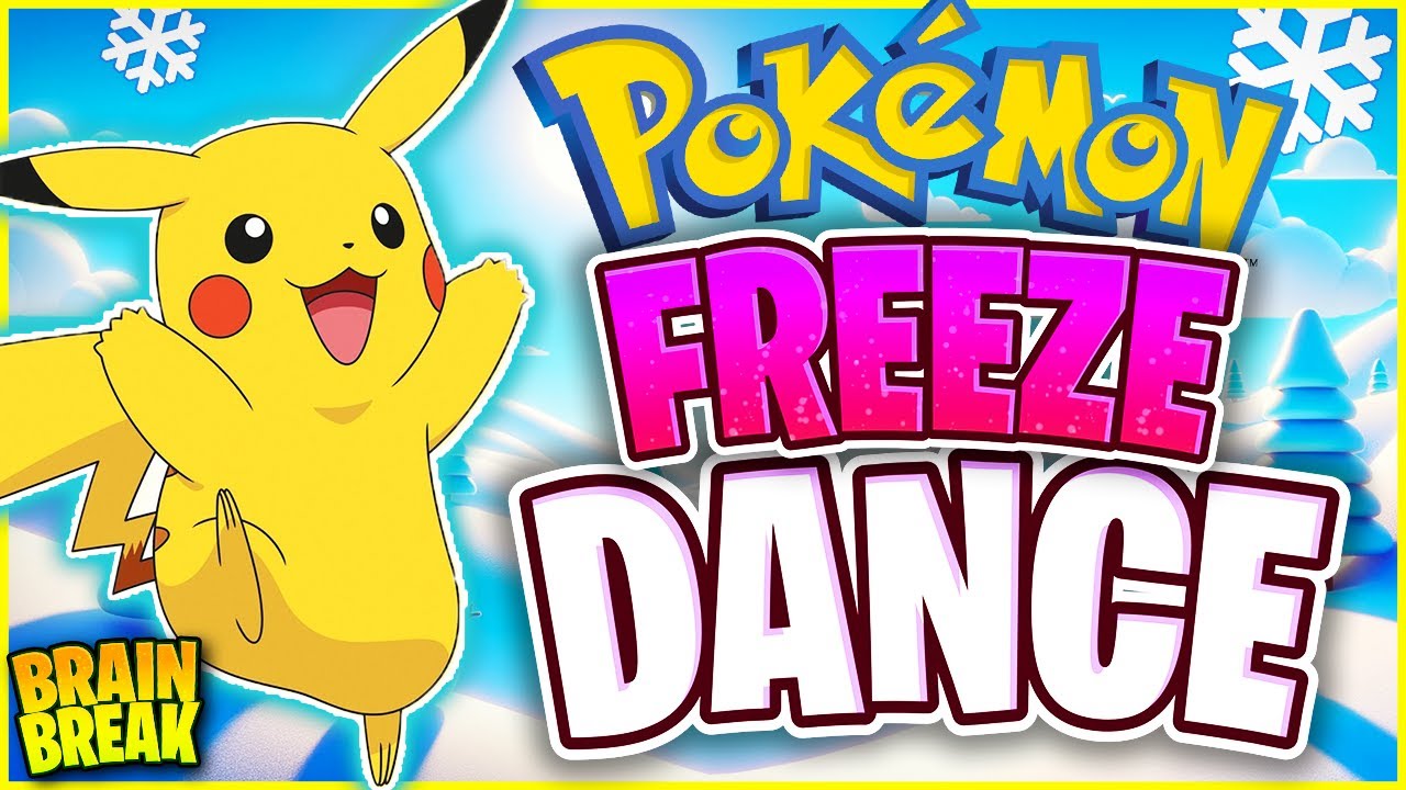 ️ Pokémon Freeze Dance ️ Winter Brain Break ️ Just Dance GoNoodle - YouTube