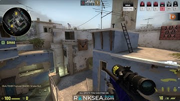 Smoking Cat from T Spawn on Mirage CSGO