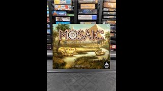 Mosaic: A Story of Civilization - Day 210 of 365 day Board Game Count Down