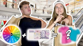 Kdo vybere lepší OUTFIT ve VYLOSOVANÉ BARVĚ do 1000 Kč??!! | CHALLENGE