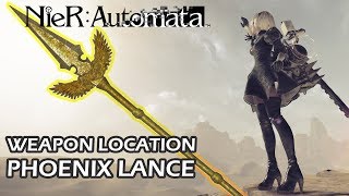 Nier Automata - Weapon Location 'Phoenix Lance'
