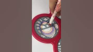 A Tiny Circle That Turns Into Big Art! #art #asmr #spirograph #shorts #2024 #subscribe #trending