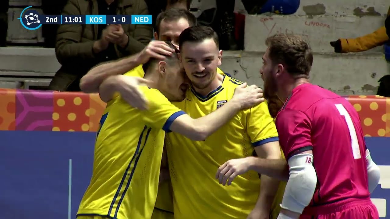 Futsall Kosova vs Holanda Pjesa e  dyte