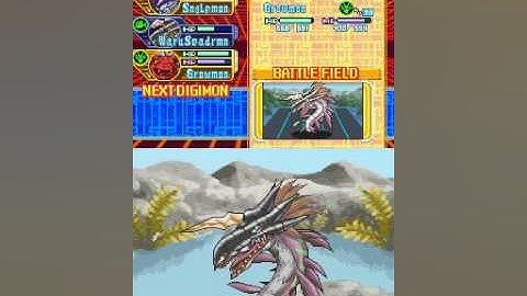 Digimon World Dawn - Sortie to Loop Swamp - WaruSeadramon