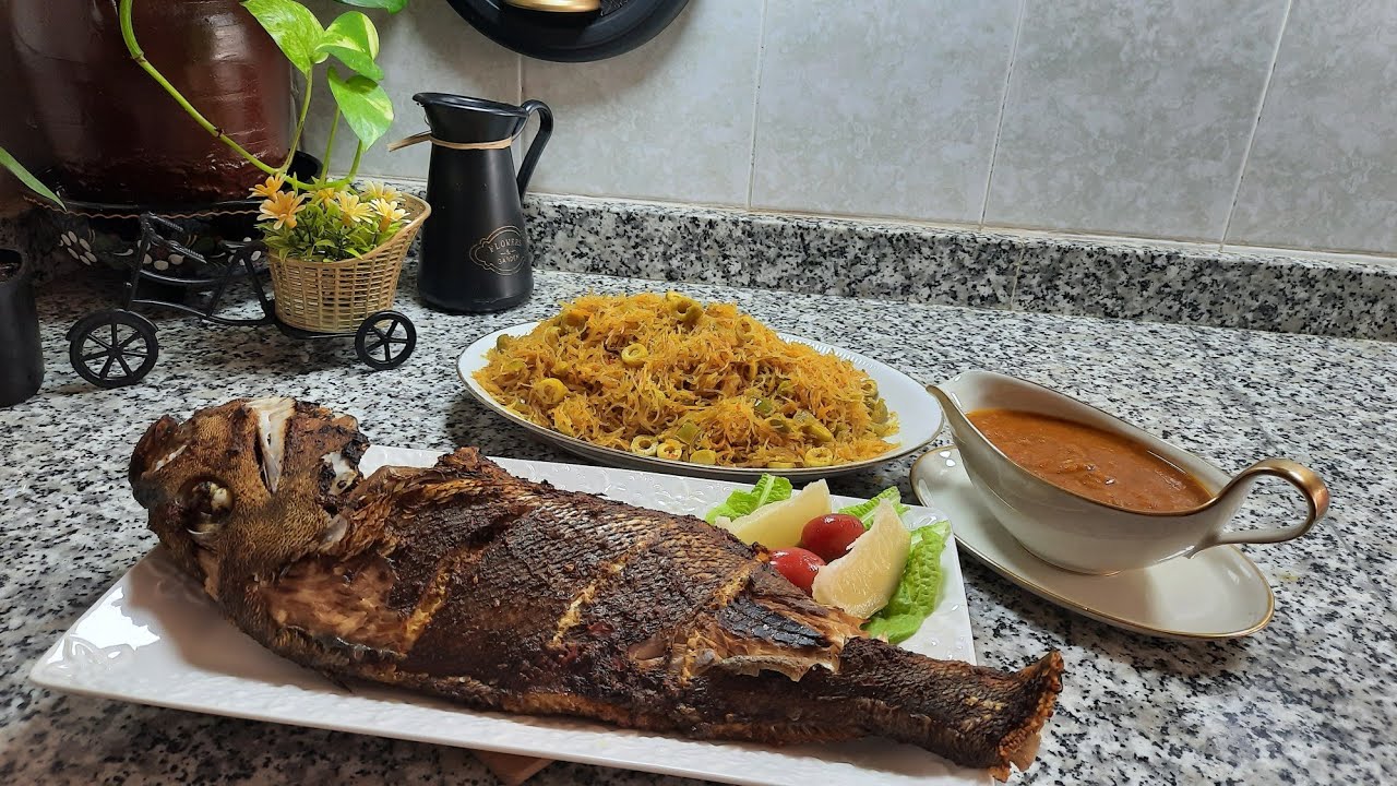 سمك في الفرن بطريقة سهلة ومبسطة//recette facile et reussite de poisson au four