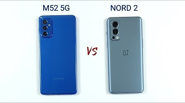 Samsung M52 5G vs Oneplus Nord 2 | SPEED TEST