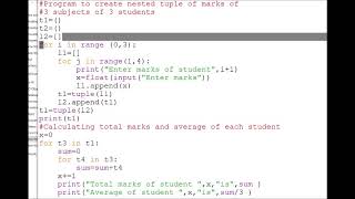 Tuples Part 4 | Computer Science Class XI (CBSE)