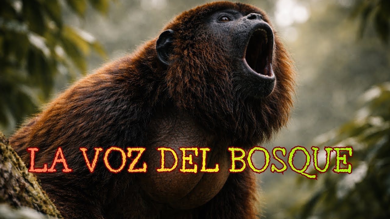 EL MONO AULLADOR: La Voz del Bosque | El Eco que Despierta el Amazonas