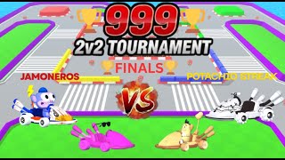 2v2 Smash Karts Bullets Tournament - FINAL ROUND - JAMONEROS vs. POTATACHIO STREAK