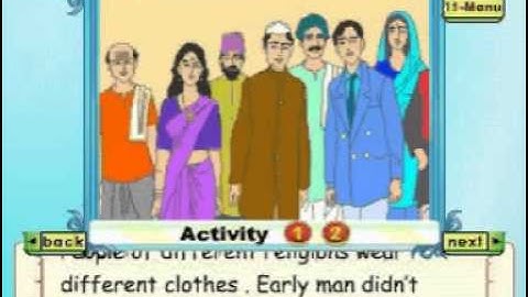 Learn Evs | Class 2 |The Clothes We Wear Part|2 - Animation
