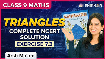 Triangles | NCERT Exercise 7.3 | Class 9 | Chapter 7 | Maths | BYJU