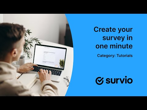 How to create a survey with Survio