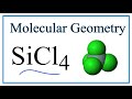 Molecular Geometry of SiCl4