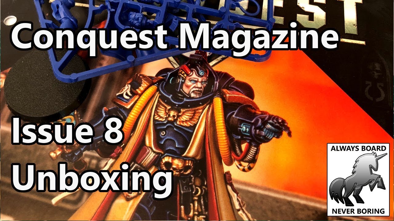 Unboxing Warhammer 40,000: Conquest Issue Eight (Hachette Partworks Magazine)