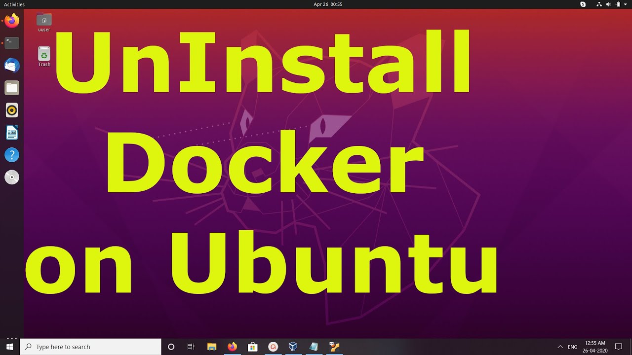 Uninstall Docker Ubuntu