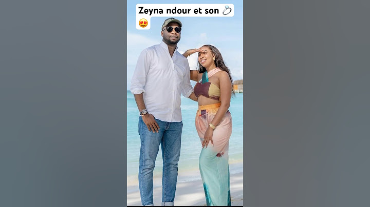 Les Beye Zeyna ndour et son Mari Adama 😍💍