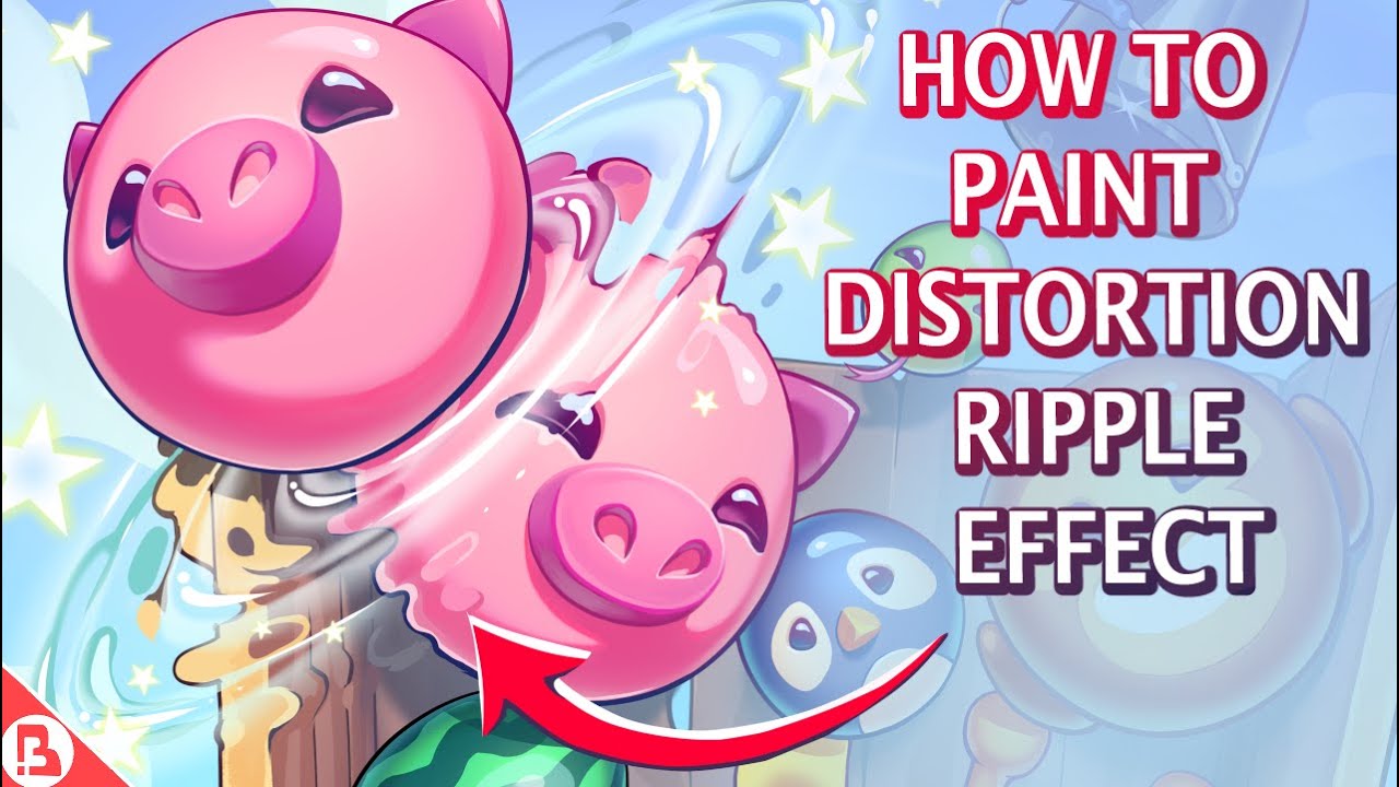 Poly Ripple Paint How to Paint Ripple + Distortion Effects Art Tutorial + Giveaway in ...