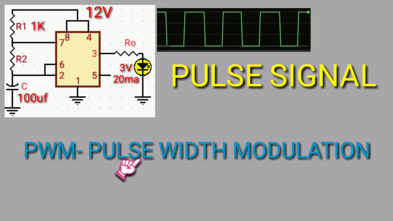 (Ne555)How to calculate the time on & off delay - YouTube