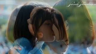 Heartwarming Love Story Lips Kissing Collage Girls