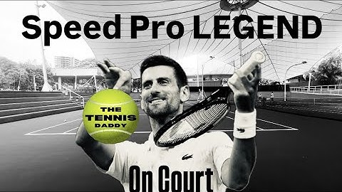 HEAD Speed Pro LEGEND review. Dare I say a GREAT One Handers Racquet? #novakdjokovic #tennis #novak