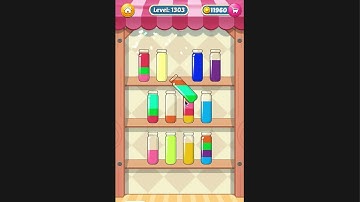 Water Sort Puzzle I Level 1303 I  Facebook I SOLVED