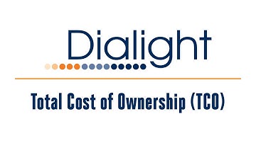 Total Cost of Ownership