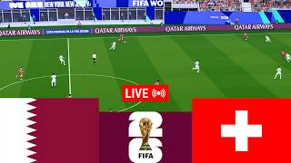 [LIVE] Qatar vs Switzerland. World Cup 2026 Full Match - Video Game Simulation screenshot 5