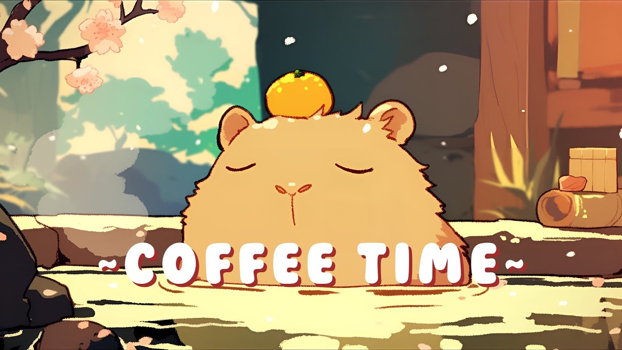 Capybara Chill Radio | Peaceful Music for Your Soul 🌸 ☕ | Focus Helper