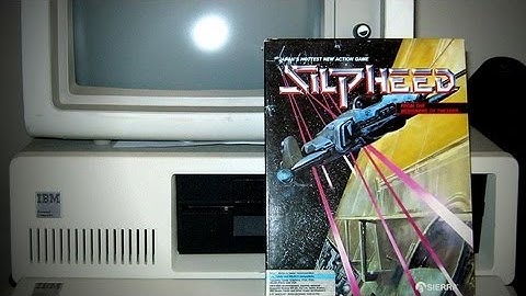 LGR - Playing Silpheed on an IBM 5150 PC