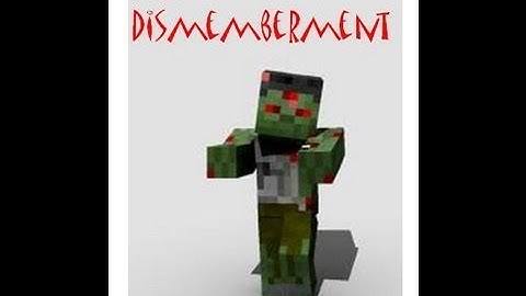 Minecraft: Mod Showcase For Minecraft 1.3.2 MobDismemberment
