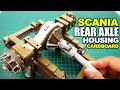 Scania RC Truck Chassis Part 4 - How To Make Rear Axle Housing for SCANIA RC Truck Chassis