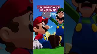 Luigi Crying When He Met Mario