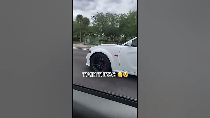 "Scat Pack Charger + Twin Turbos = MONSTER Launch!"🔥🔥🔥#srt #scatpackclub  #mopar