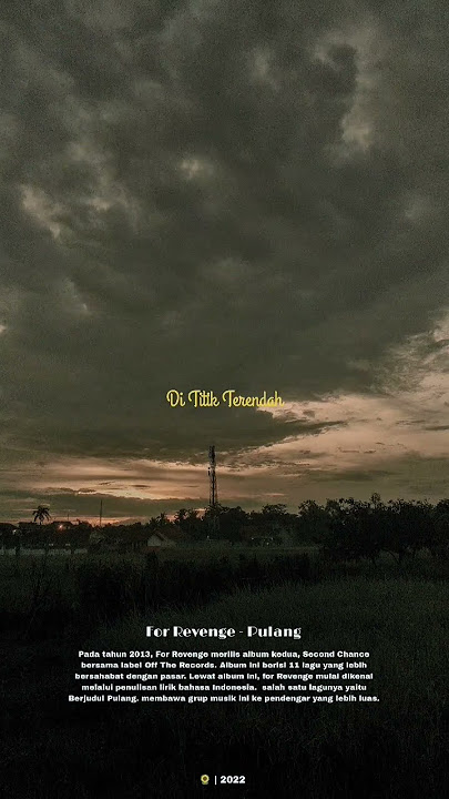 For Revenge - Pulang #forrevenge #pulang #myfolder