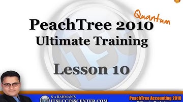 Learn Peachtree in Urdu - l #10 - Ordering & Receiving Inventory Items