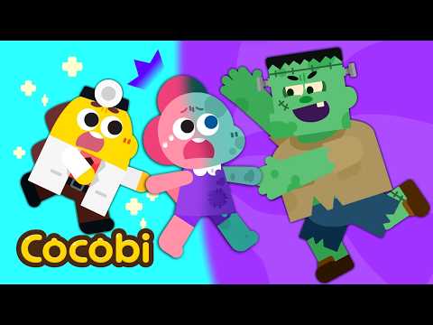 Doctor, Heal the Funny Zombie!😱 + More Fun Songs for Kids | Cocobi