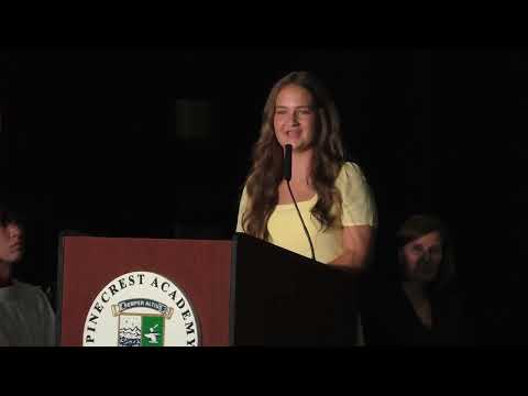 Claire Hoover -  2022 Integer Speech