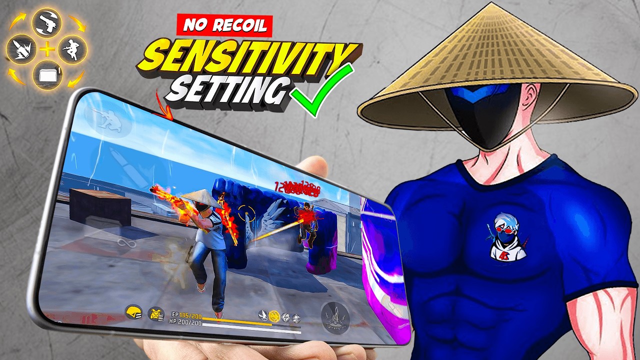 99% Headshot Rate Perfect Sensitivity ☠️ No Drag No Recoil Unfair Sensitivity Settings | Free Fire