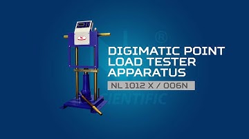 Digimatic Point Load Tester Apparatus