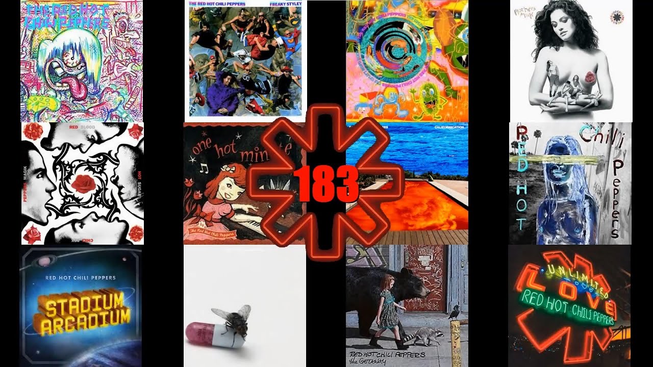 Red Hot Chili Peppers FULL STUDIO DISCOGRAPHY MASHUP (19842022